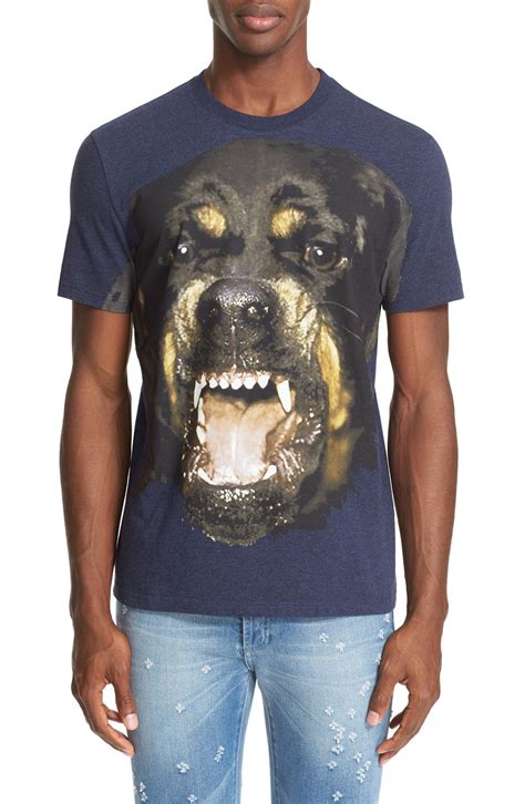 givenchy shirt rottweiler nederland|givenchy rottweiler graphic shirt.